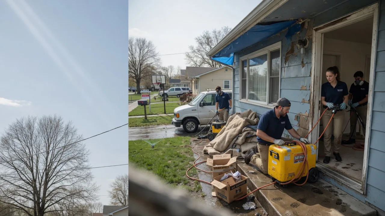 Basement Flood Cleanup in Bulpitt, IL near me